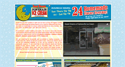 Desktop Screenshot of gainesvilleicecream.com